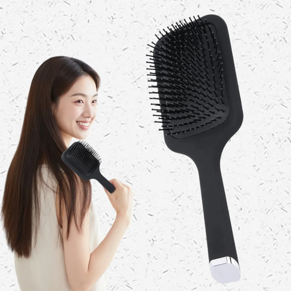 

Расческа для массажа кожи головы, антистатическая щетка для волос для влажных и сухих вьющихся густых тонких волос, массажная расческа для укладки кожи головы, домашний салон