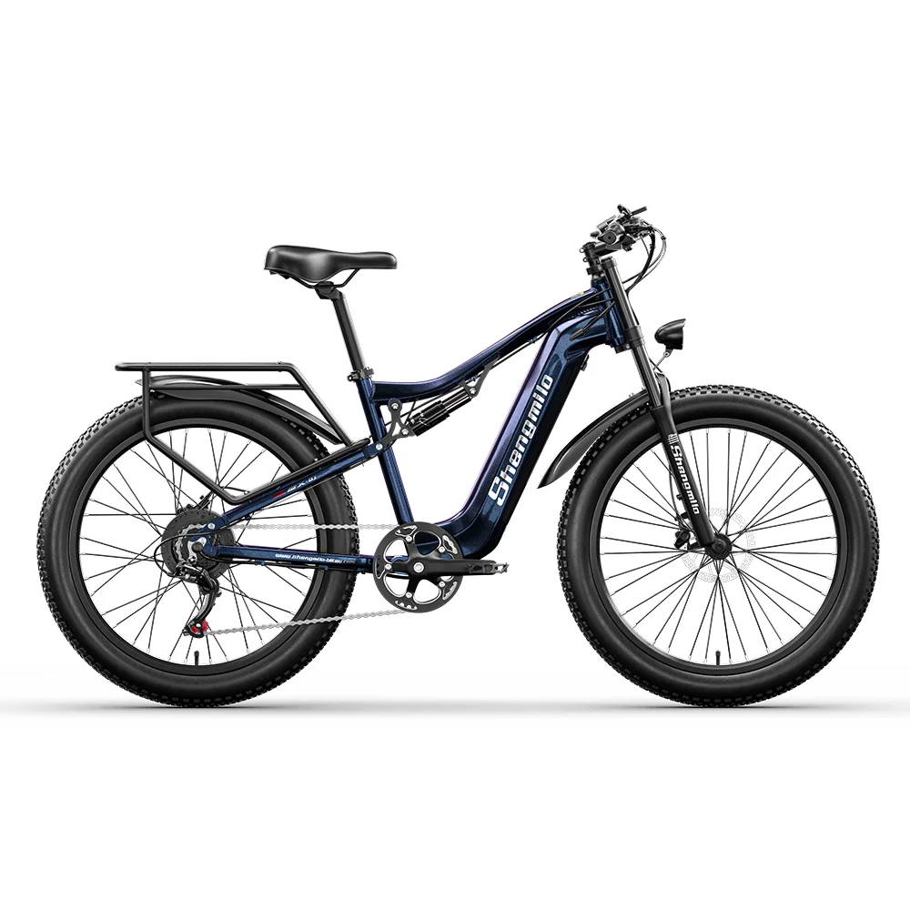 Shenmilo MX03 Electric Bike For Adults,BAFANG Motor 20MPH 26