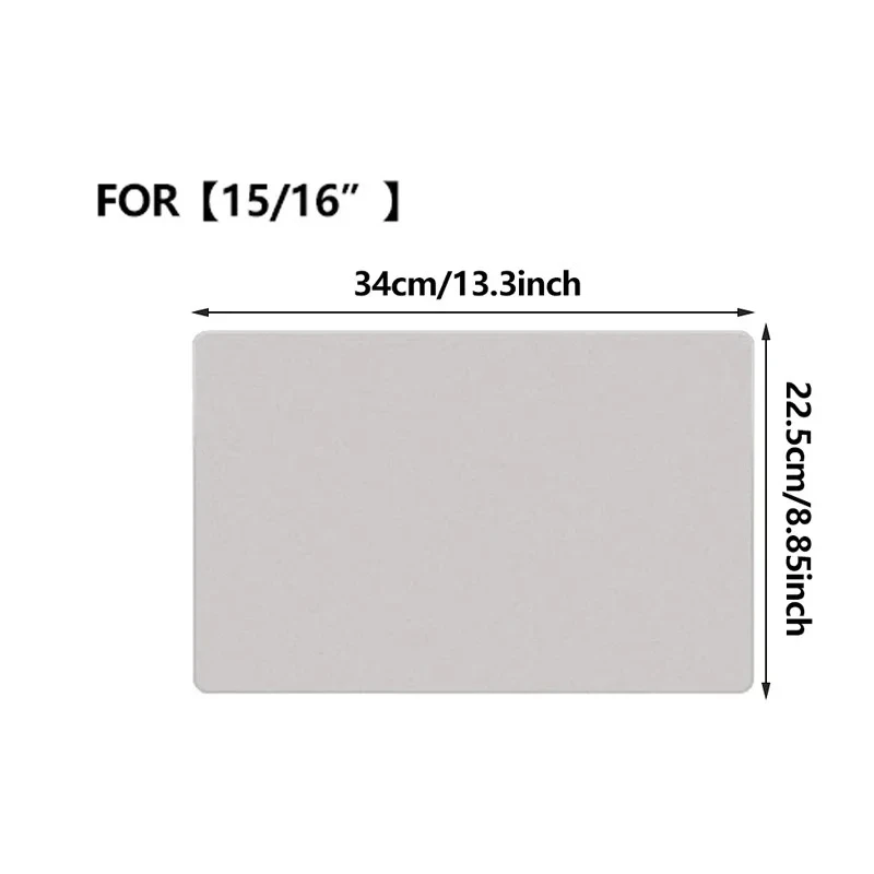 1pc Microfiber Dustproof Cleaning Cloth Notebook Keyboard Cover Laptop Screen Cleaner Kit for MacBook Pro 13/14/15/16 Inch