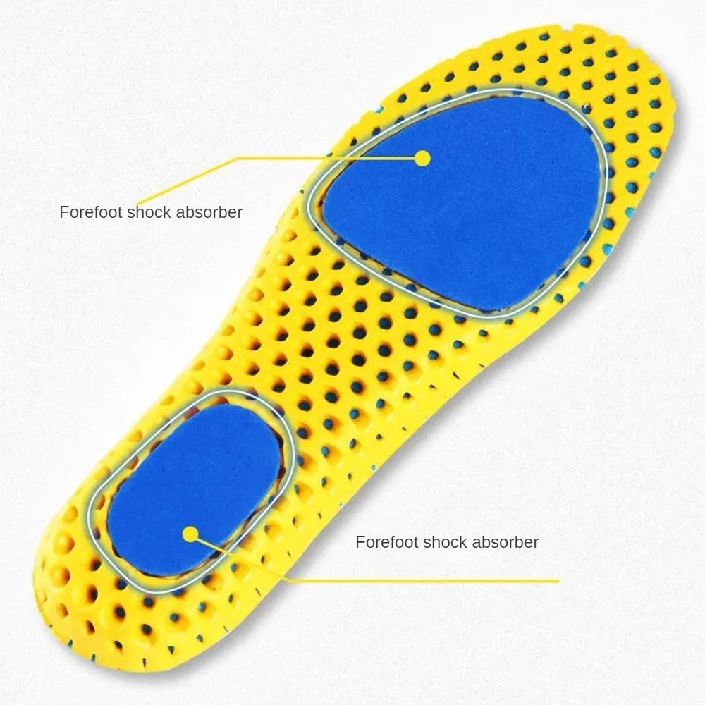 Honeycomb Shock Absorption Orthopedic Insole Orthopedic Foam Insole Shoe Accessories Deodorization Shock Absorbing Insole