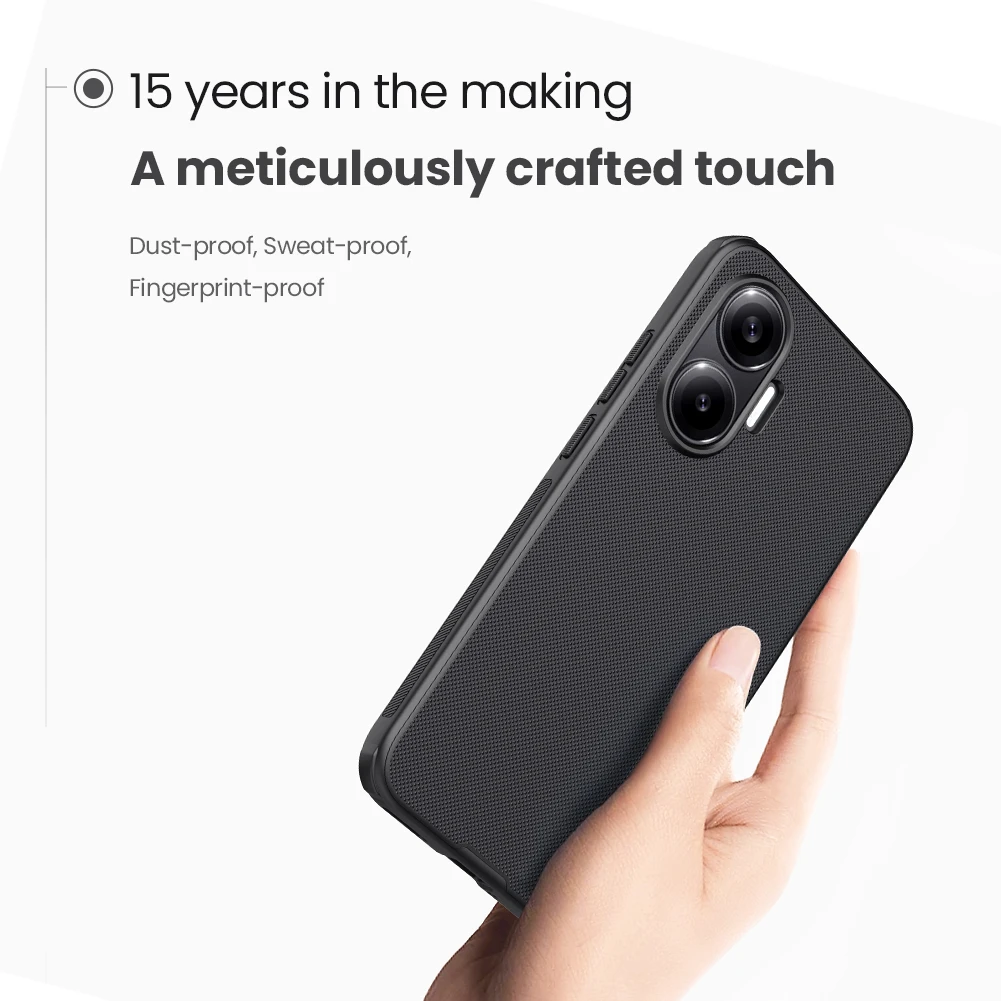 NILLKIN For Xiaomi Poco F7 Case Super Frosted Shield Case Hard PC Shockproof Back Cover For Xiaomi Poco F7 Cases