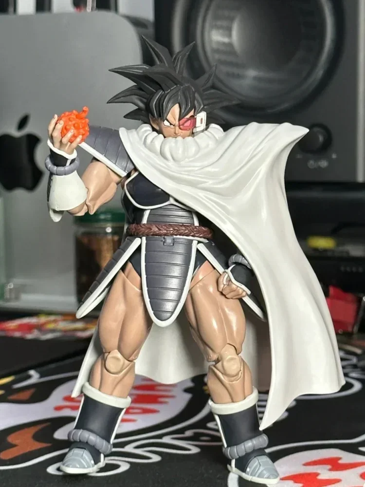 In Stock Bandai Genuine SHF Dragon Ball Z Super Saiyan  Turles TULECE Goku Anime Character Movable Doll Model Toy Gift Collect