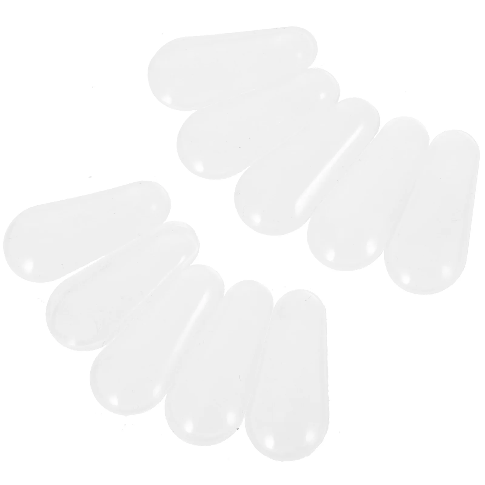 

10 Pairs Water Drop Nose Pad Eyeglass Protector for Glasses Increased Silica Gel Pads