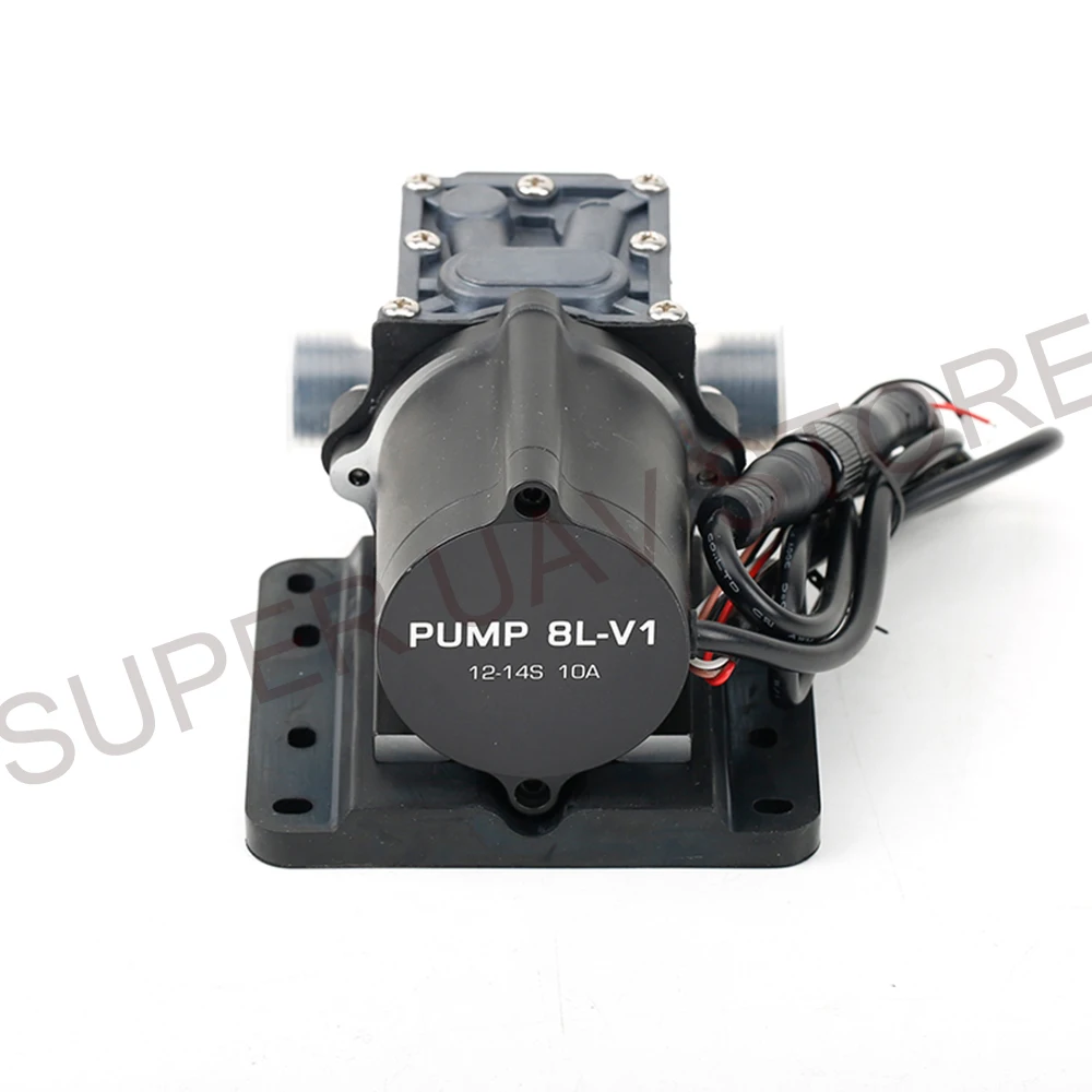 Hobbywing Combo Pump 8 L Brushless Water Pump 10A 14S V1 Sprayer Diaphragm Pump for Plant Agriculture UAV Drone