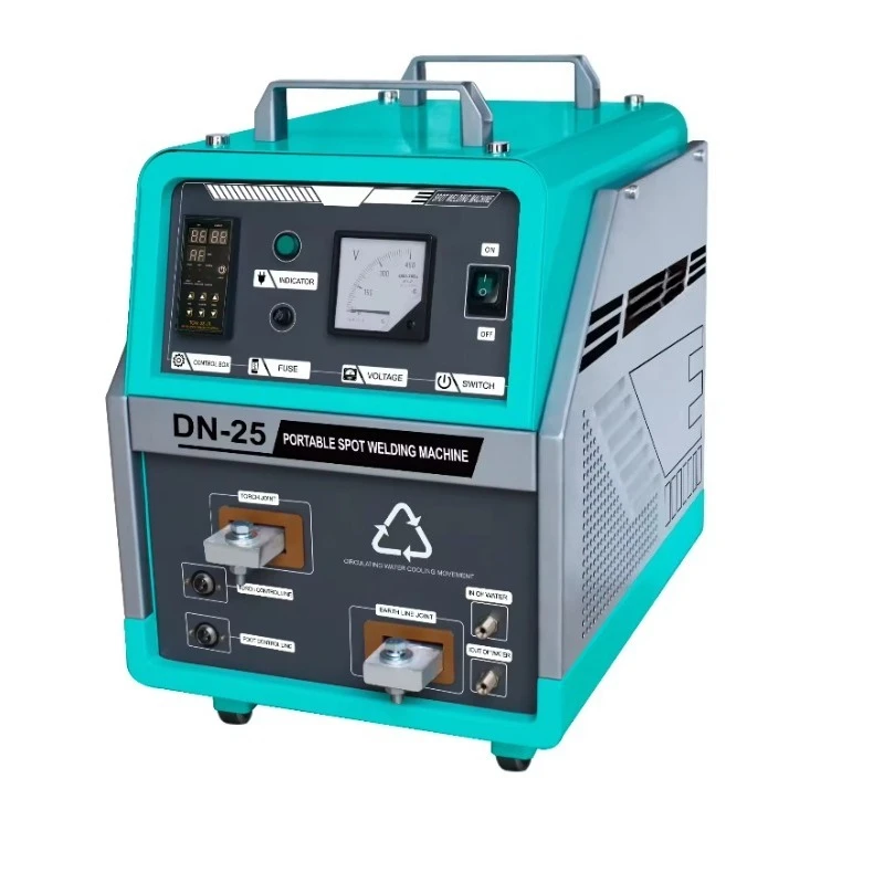 

New Stainless Steel Portable Spot Welding Machine Jingqi CE Certified Recycle Water-cooling Origin Warranty 1 Year