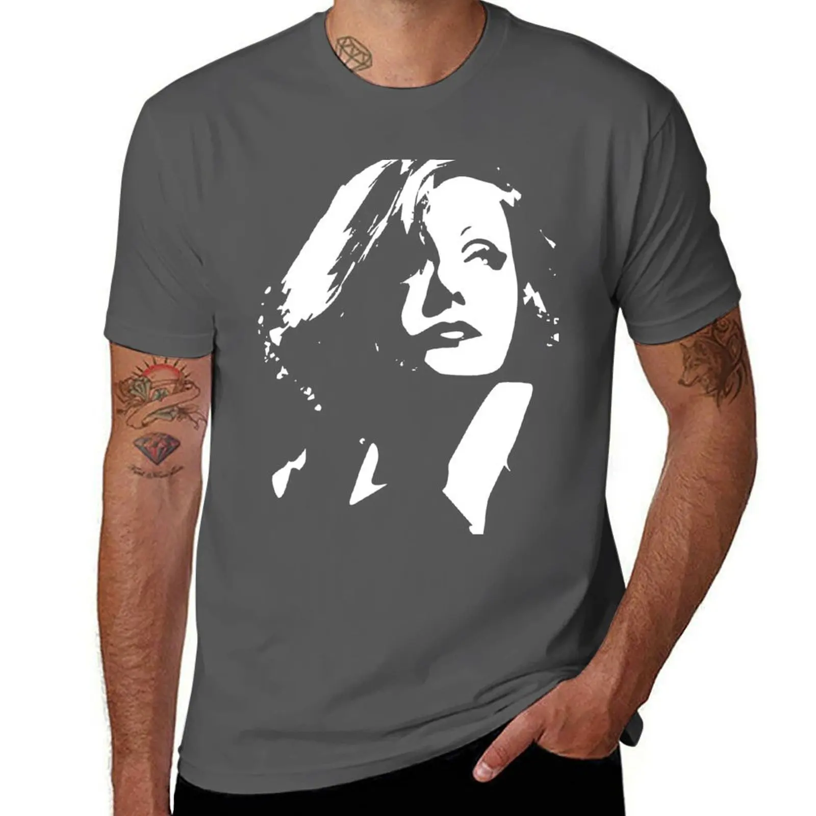 

Garbo T-Shirt Light Athletic Short Sleeve Tee Shirt