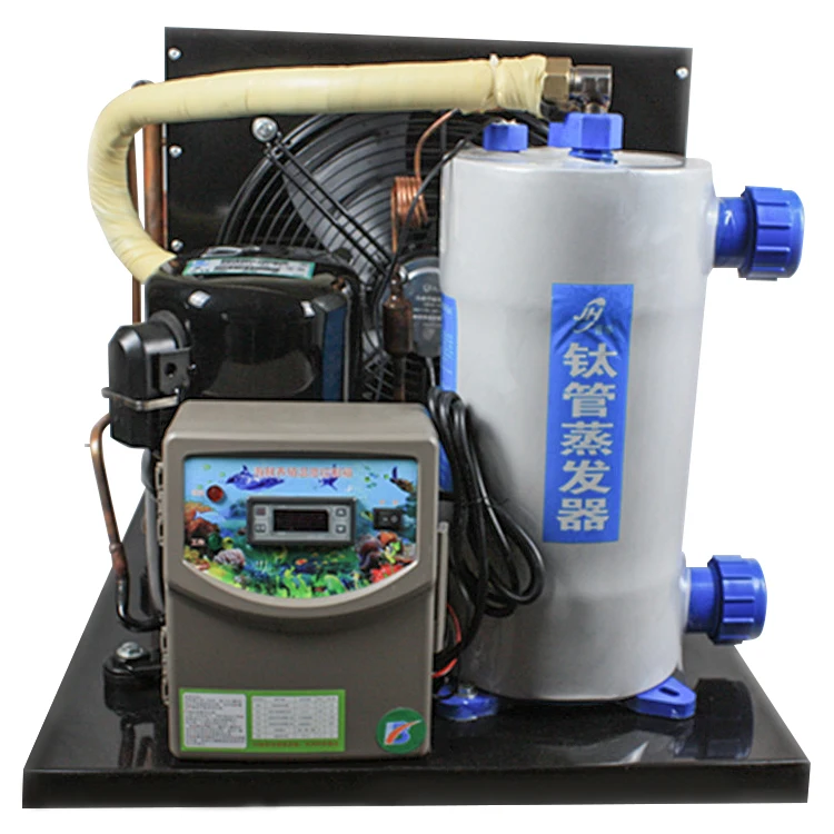 

First Class Quality 1200W Mini Water Chiller, Heating & Cooling with 1HP/1.5HP Motor, New Promotion for Seafood Farming