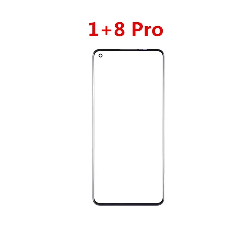 شاشة تعمل باللمس ل Oneplus 12 11R 11 10 9 8 Pro 7 7T 8Pro ACE 3 2 اللوحة الأمامية شاشة الكريستال السائل خارج غطاء زجاجي عدسة إصلاح أجزاء + OCA
