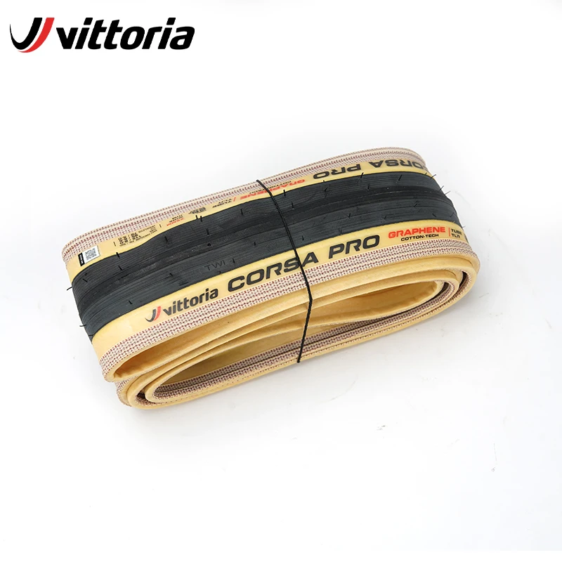 

Vittoria Corsa Pro Bicycle Road Tubeless Tyre 26-622 320TPI Anti-Puncture Belt Folding Professional Race Tire