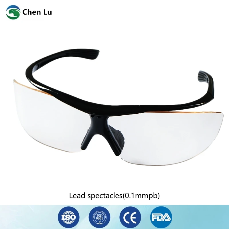 

X-ray radiation protection 0.1mmpb lightweight lead spectacles ICU department radiological protective acrylic lead glasses