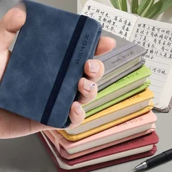 Simple Portable A7 Mini Notebook Thickening Pocket Notepad Student Memo Diary Planner Business Diary Notebook Office Supply