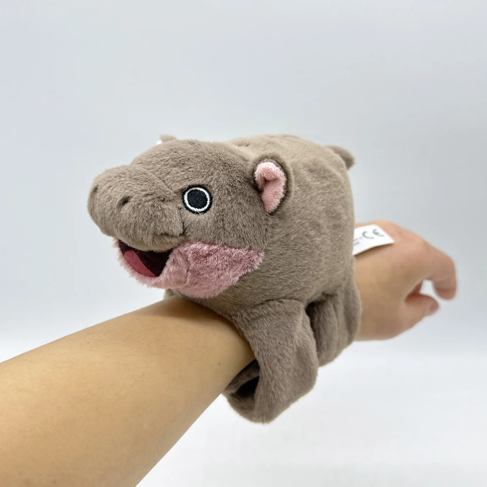 Moo deng hippo thai internet celebrity hippopotamus plush peripheral products, neck pillows, coin purse,headband, fun plush gift