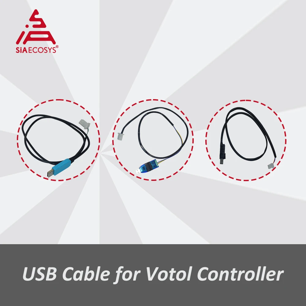 Votol Controller USB Cable For Debugging Controller Parameters From SIAECOSYS