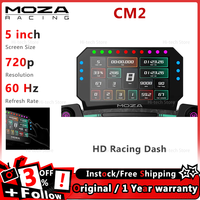 MOZA Racing CM2 HD Racing Dash Works with all MOZA bases Customizable Dashboard UI System 720P HD Touchscreen