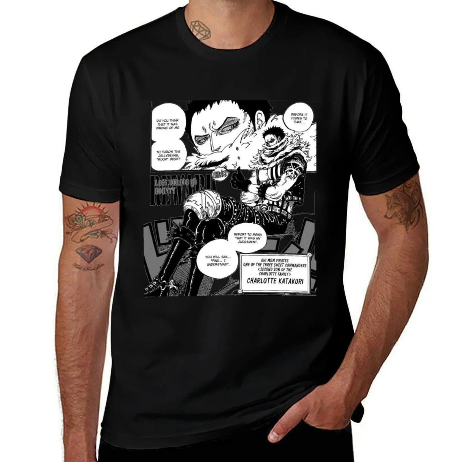 

katakuri T-Shirt t shirts cotton 100% t shirt man plain T-Shirt