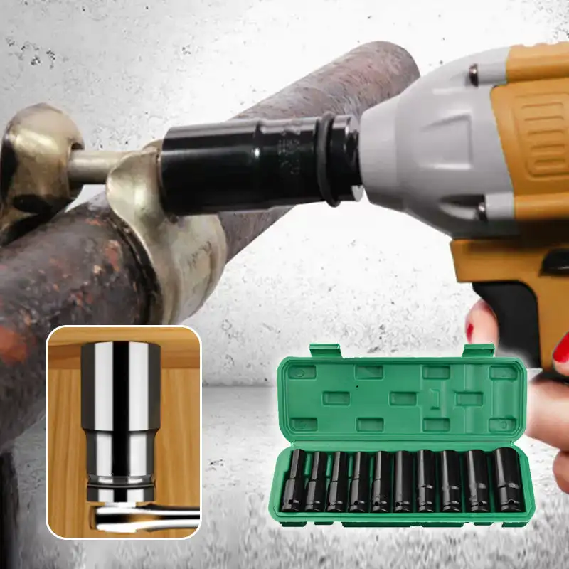 mini-canon-pneumatique-jeu-de-douilles-etendues-10-pieces-cle-electrique-tete-de-douille-8-24mm-type-etendu-douille-hexagonale-interieure