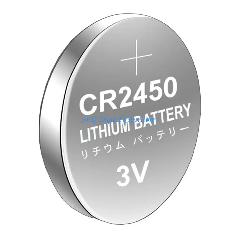 

U75B CR2450 3V Button Batteries 10/5-Unit High Capacity Power Supply for Daily Use