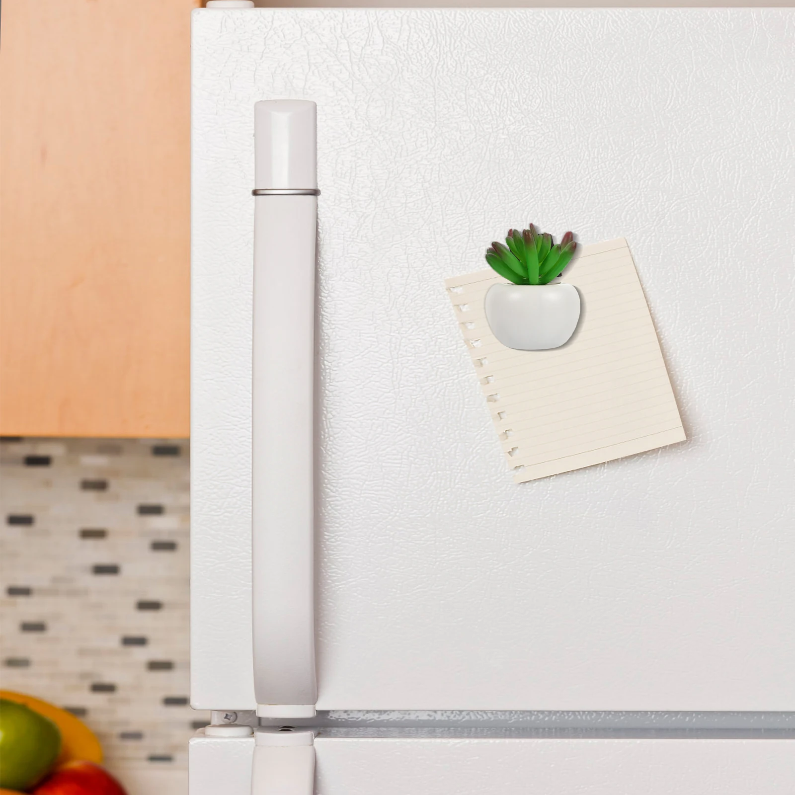 

Creative Succulent Plant Fridge Magnets Bonsai Themed Decor For Refrigerator Metal Surface Kitchen Office Accessories