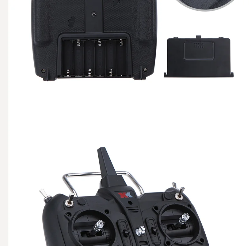 Kompatybilny pilot XK X6 do helikopterów RC WL K100 K110 K123 K124, części zamienne