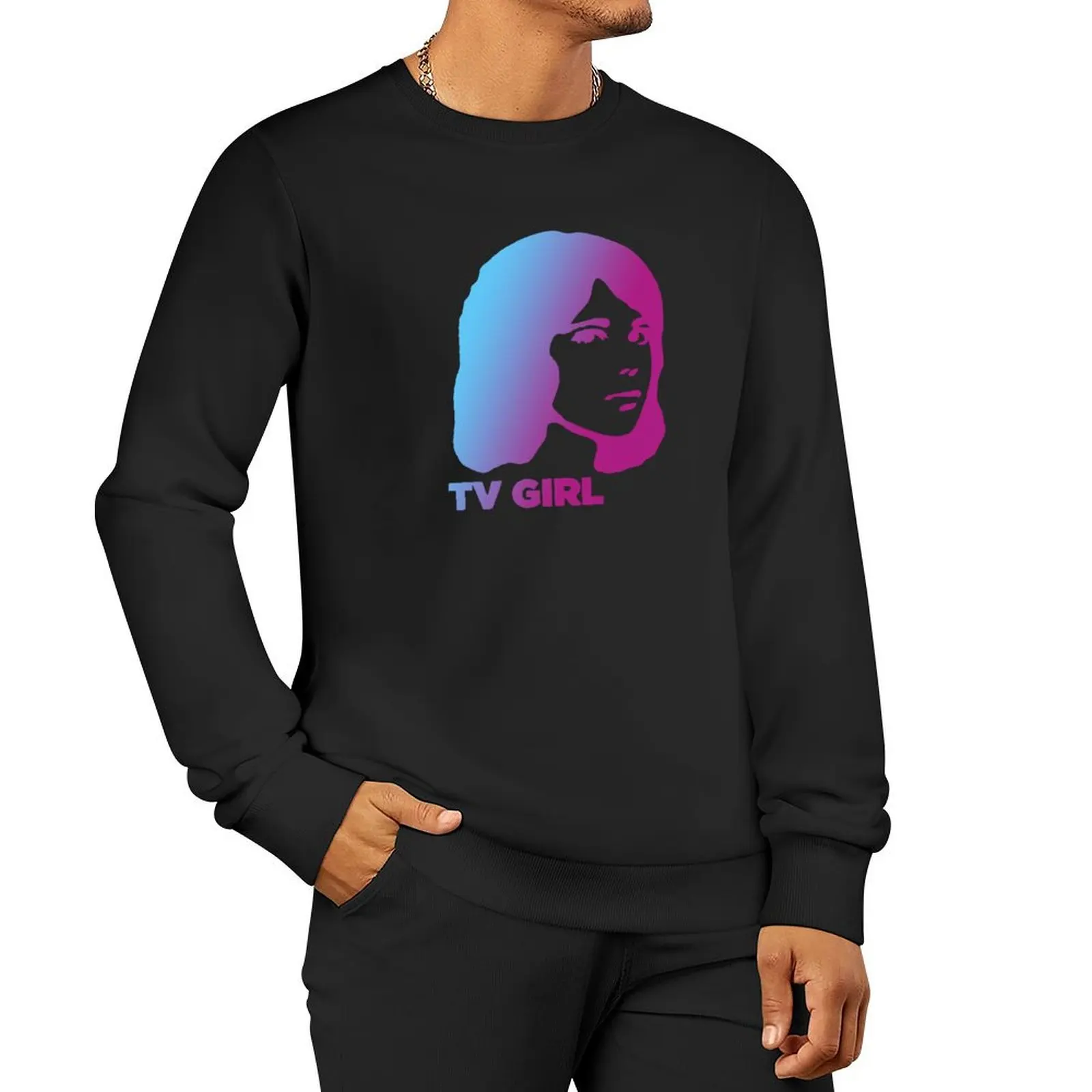 TV Girl, Dream Girl, Death of a Party Girl, French Exit, Who Really Cares Pullover Hoodie men clothing graphic sweatshirts