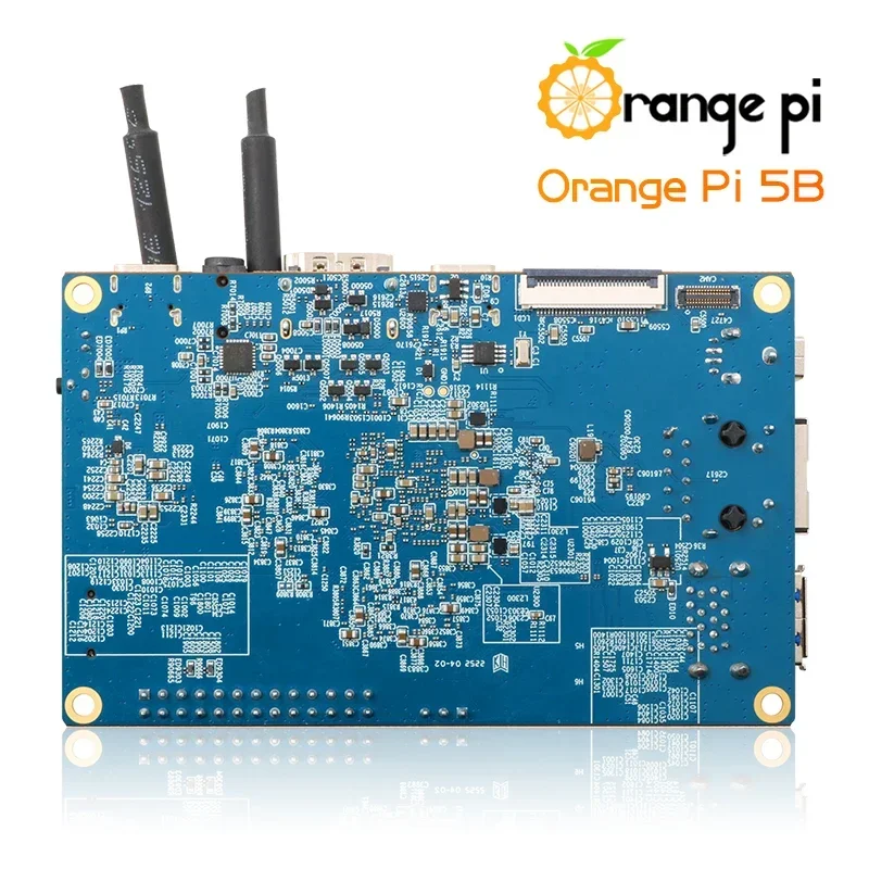 Orange Pi 5B 16GB RAM 128GB EMMC 64 بت Rockchip RK3588S WIFI Bluetooth BLE 8K Video Mini PC SBC Orange Pi 5 B Board