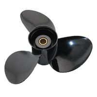 Captain Outboard Propeller 12.5x9 Fit Evinrude Johnson OMC Engines 40HP 50HP 13 Splines Marine Boat Propeller 776807