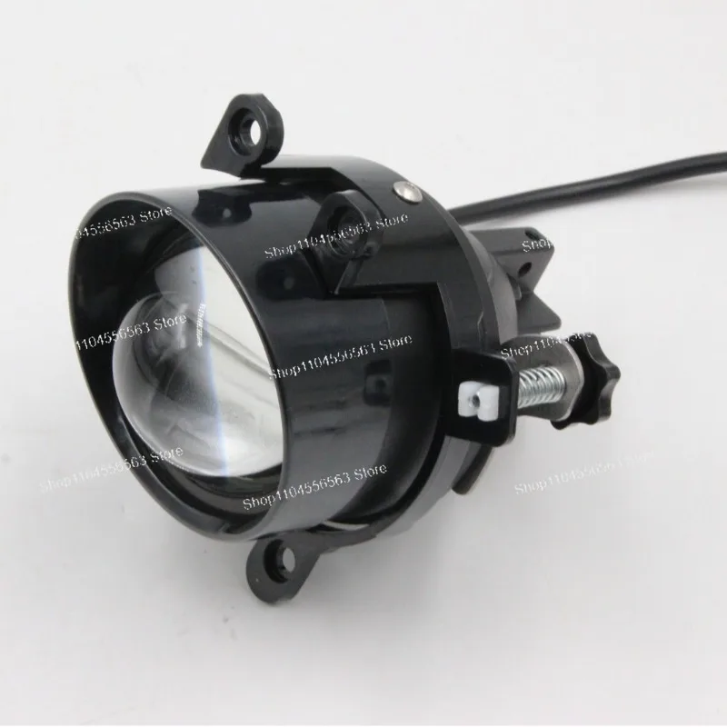 J1 3.0 Inch Fog Lamp Double Lens – Super Bright Hi/Lo Integrated LED Bulb 9-36V Universal Car Light