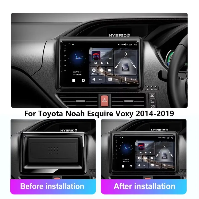 10'' Android15 Car Radio Wireless Carplay For Toyota Noah 80 Esquire Voxy 2014 - 2019 Multimedia Player 4G WiFi GPS Navigation