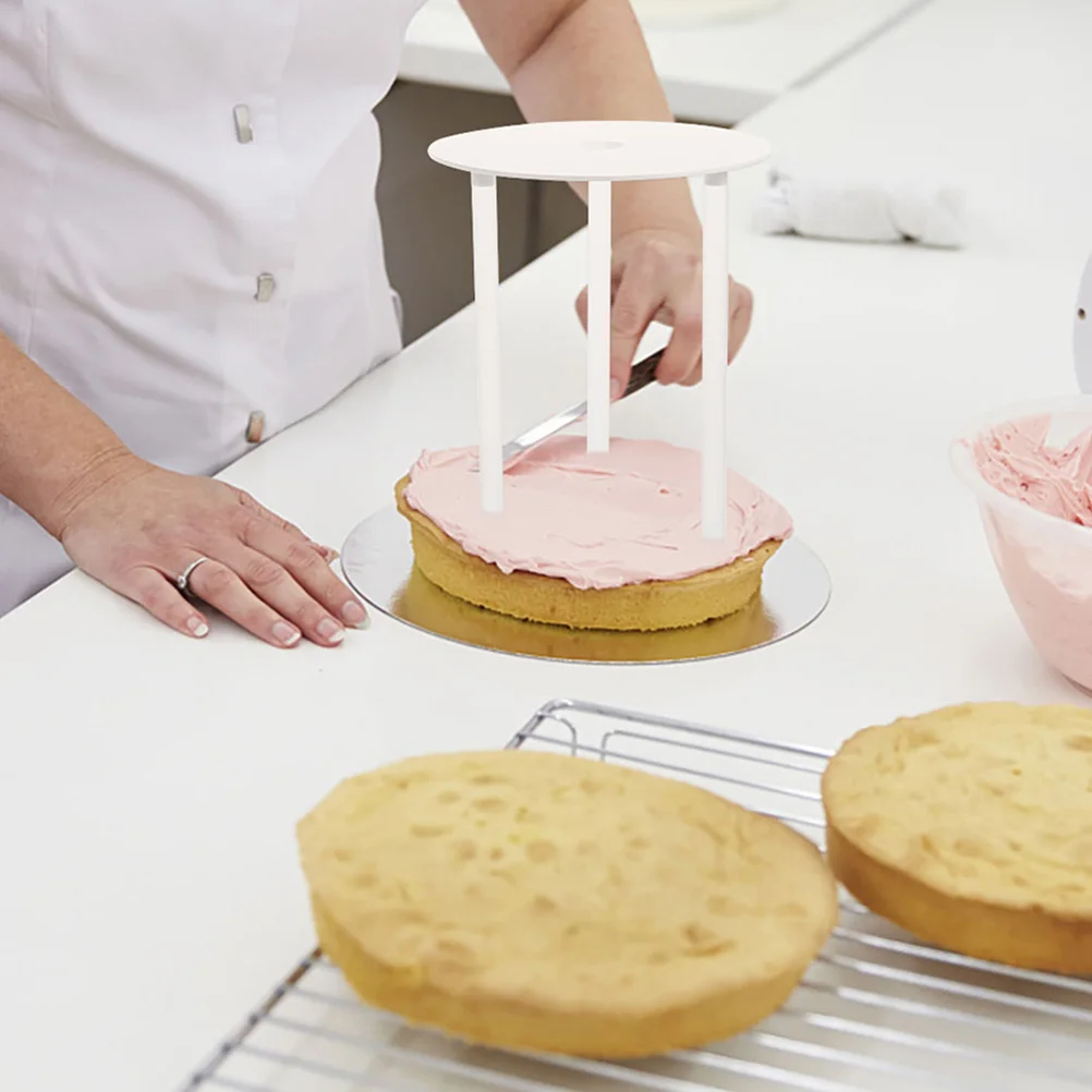 

50pcs Dowels Reusable Plastic Tiered Cake Support Rods For Stacking Cakes Wedding Cake Decoration Tool Kitchen Bar Supplies