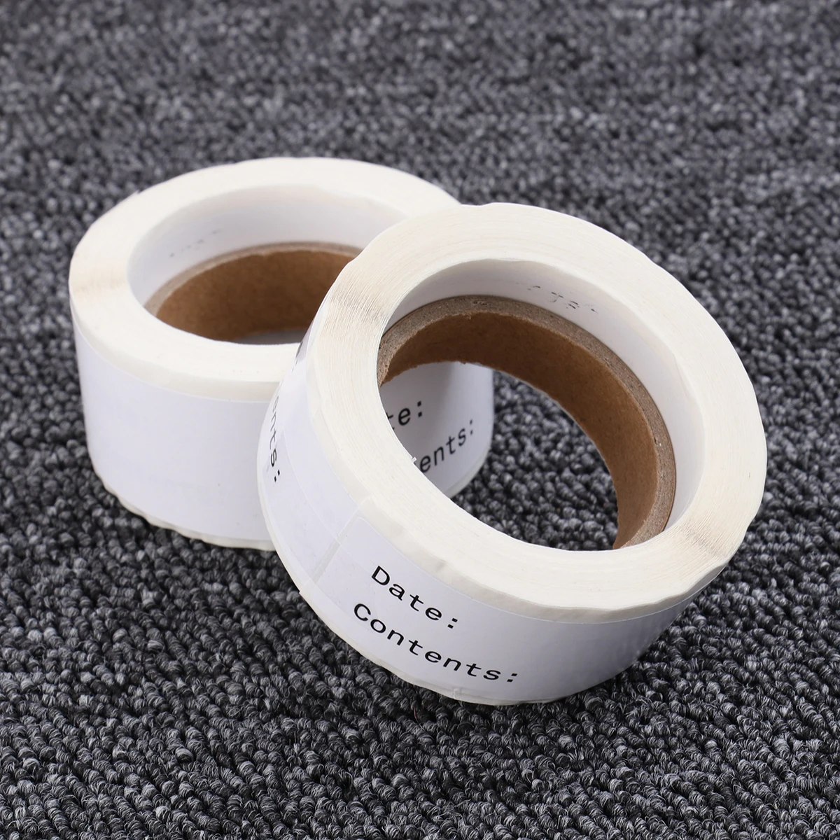 2 Rolls Food Labels DIY Index Sticker Classified Paste Record Date English Kitchen