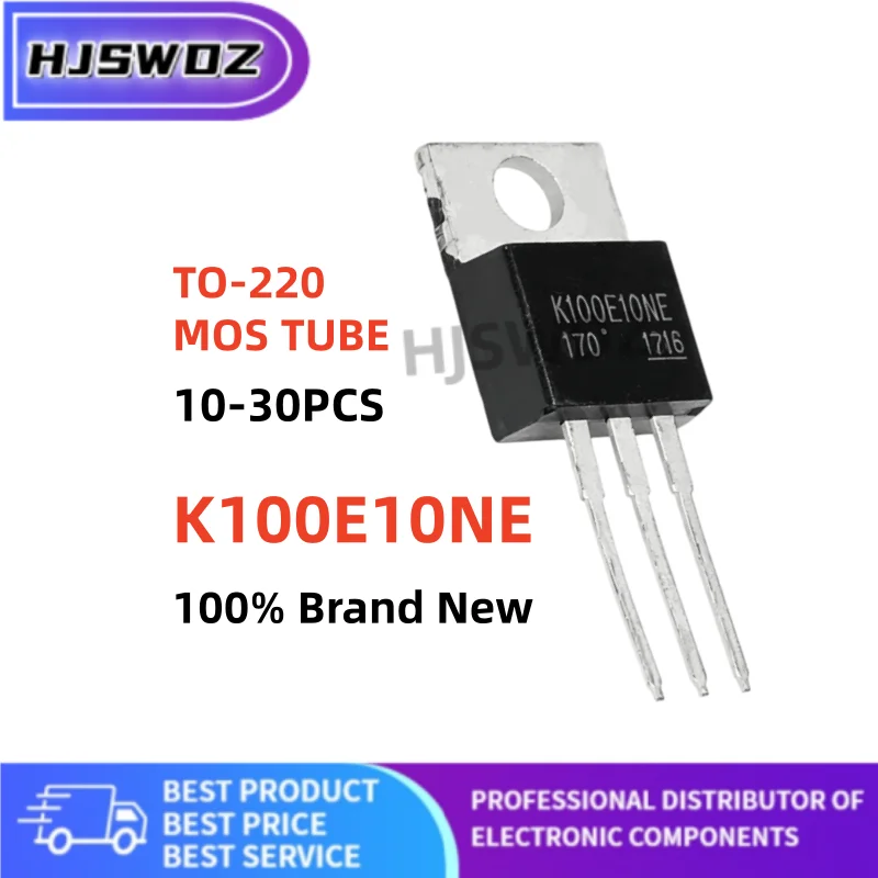 10/20/30PCS New K100E10NE TK100E10NE MOSFET Field effect Tube TO-220