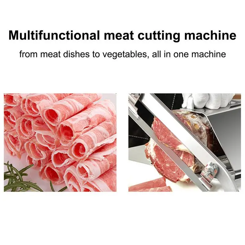 Frozens Meat Slicer Meat Slicer Machine Stainless Steel Food Slicer Food Slicing Machine Beef And Mutton Roll Meat Cleavers For