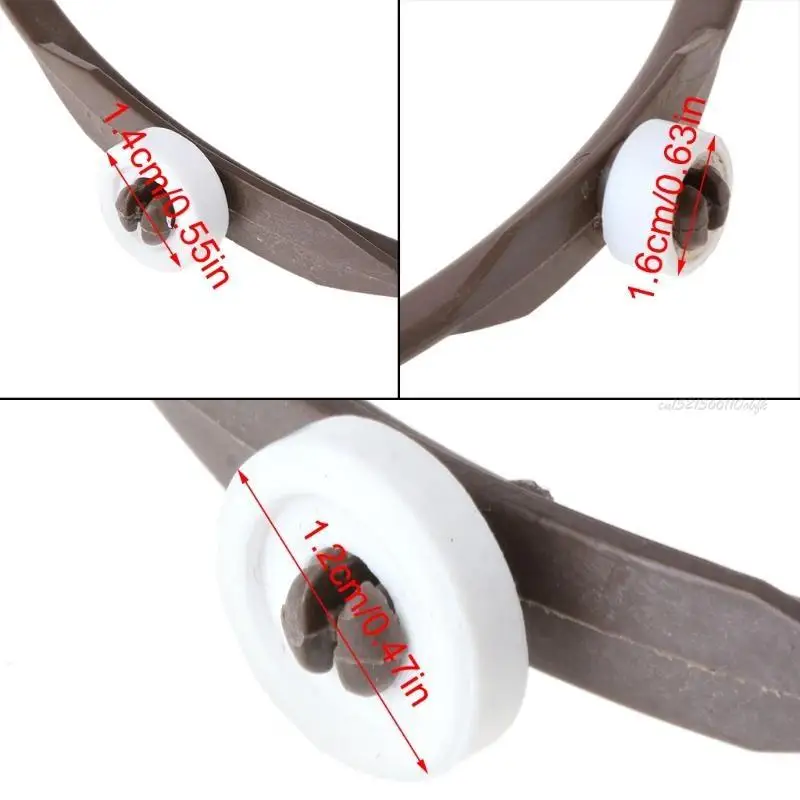 27RB Микроволновая печь детали с круглой формой вращающейся стеклянной плиты 6,57 Внутренний