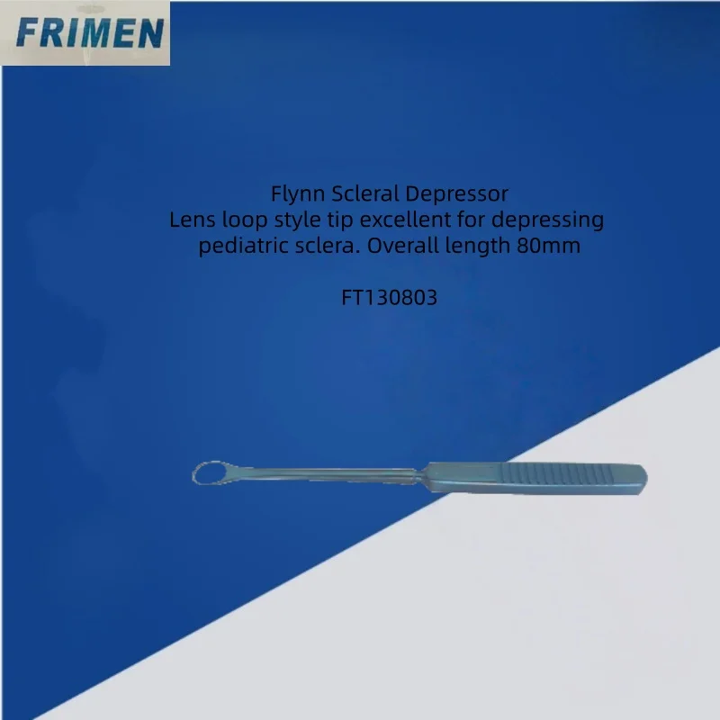 Depressore sclerale Flynn per strumenti oftalmici
