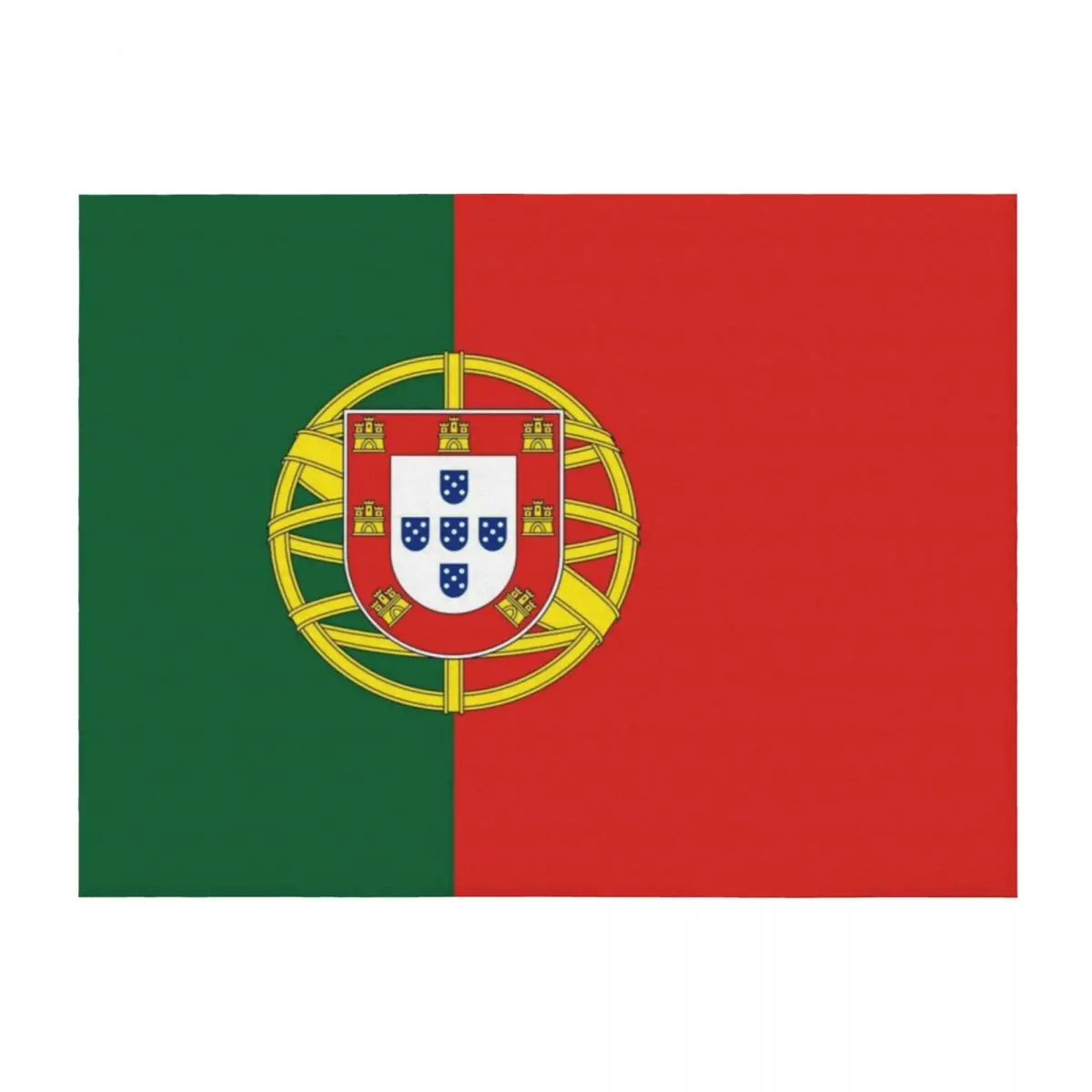 

Portugal flag. European countries Throw Blanket Moving Summer Beddings Bed linens Large Blankets