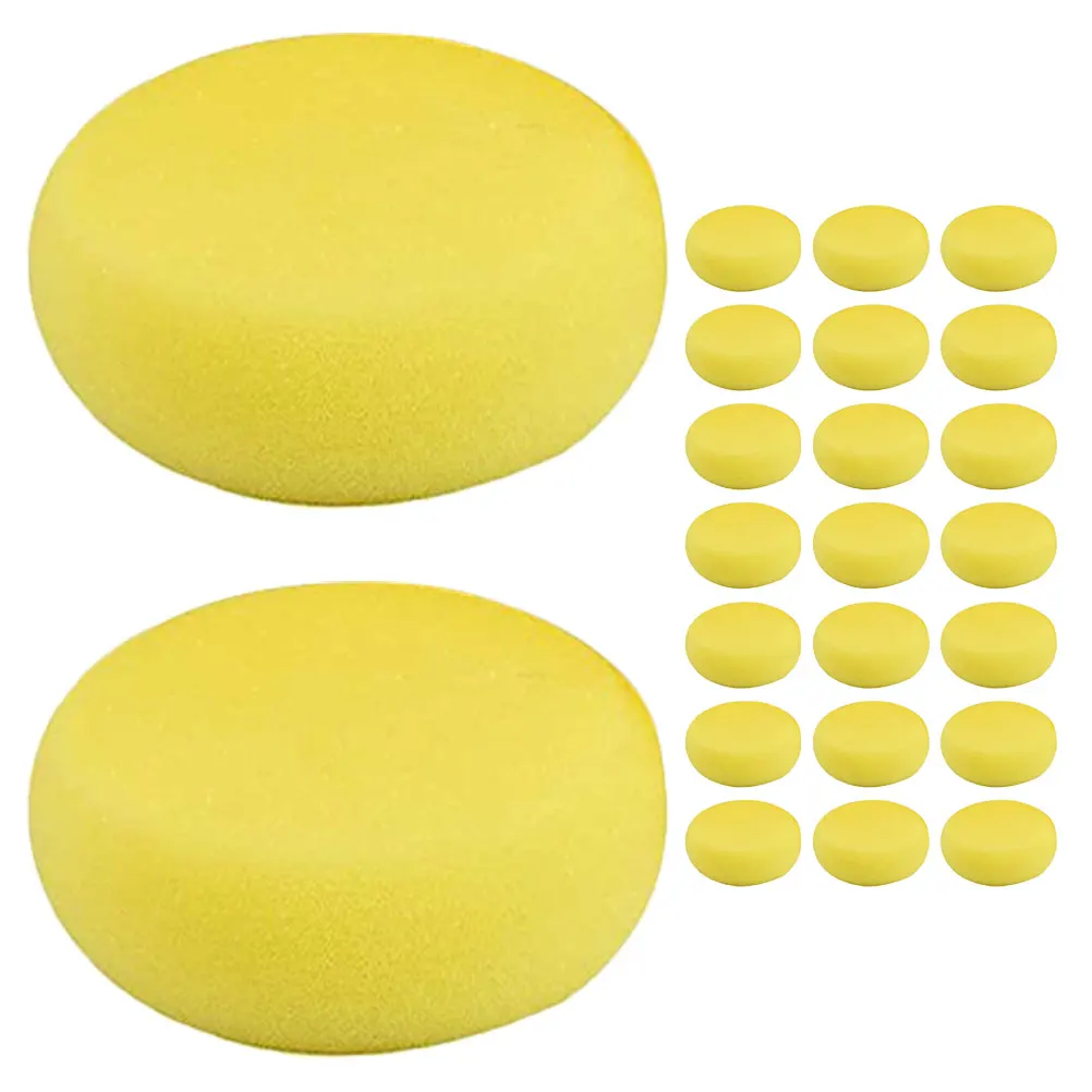 

25 Pcs Round Painting Sponges for Art Watercolor Acrylic Cleaning Tools Absorbent Kitchen Art Cleaning Tool For Paint Supplies