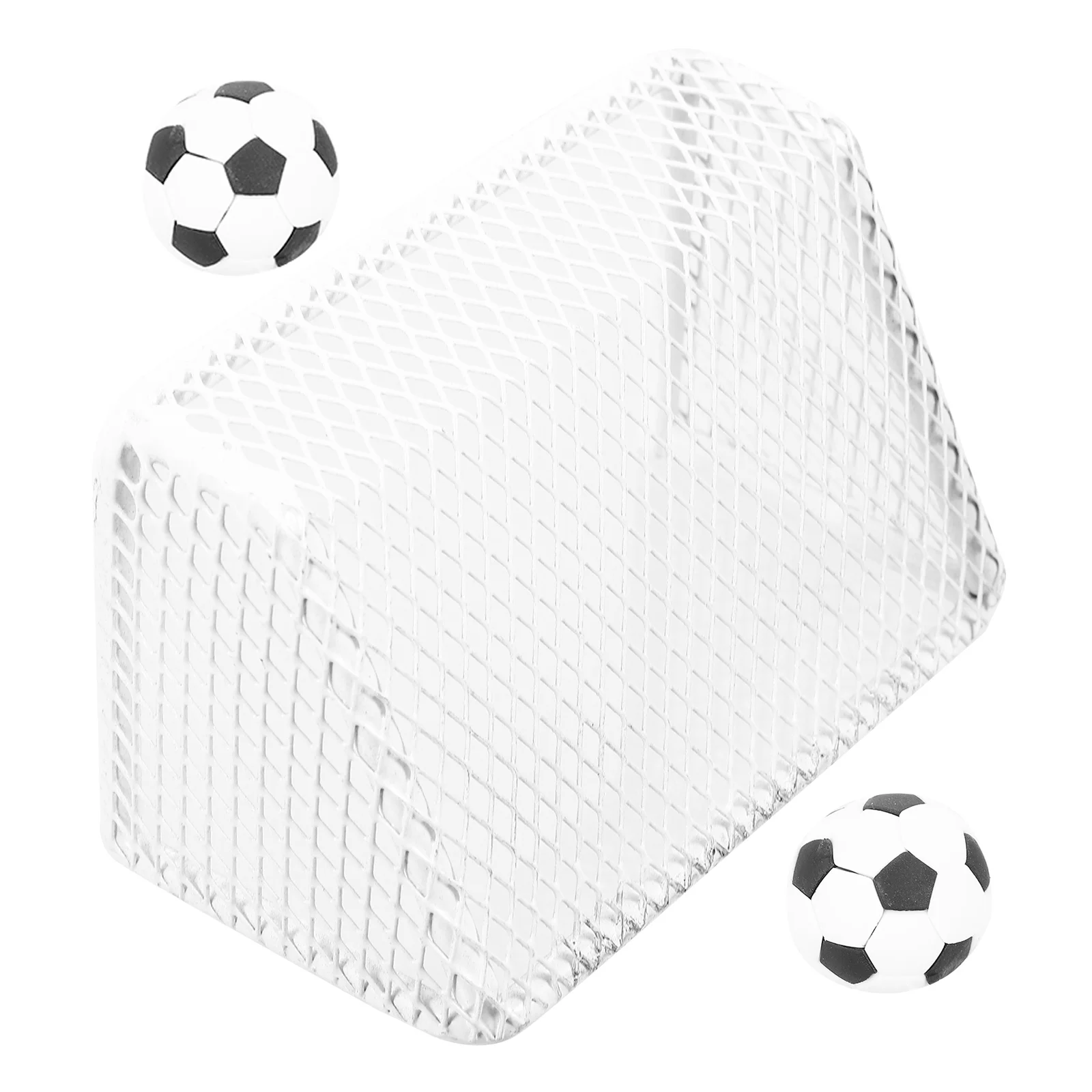 

1Set Mini Soccer Goal Set Includes Ball for Indoor Field Decoration Promotes Sports Interest Toddler Safe Goal Net