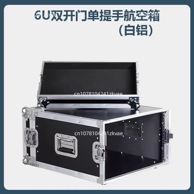 6U Audio Equipment Aluminum Alloy Single Layer Standard Without Wheels Rack