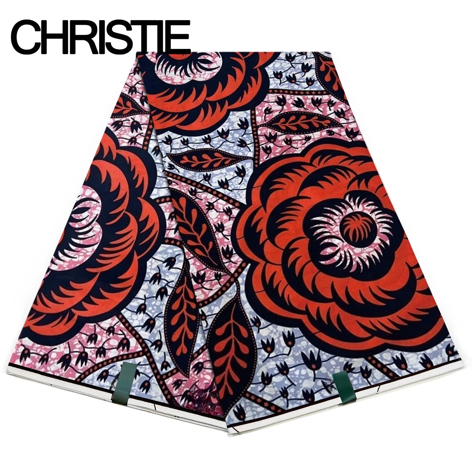 

Африканские хлопчатобумажные ткани высокого качества, суперткань, африканская восковая ткань, 6 ярдов, 100% хлопок для праздничного платья, праздничного платья, Mater