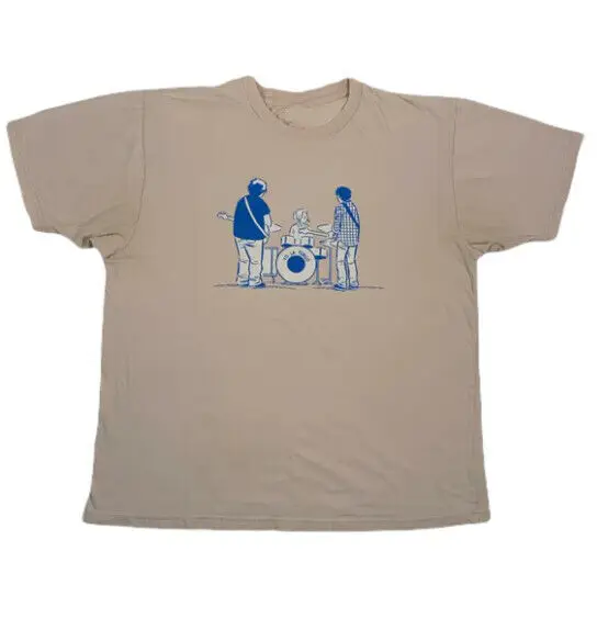 Yo La Tengo Drawing T Shirt Sand Color Brand New Te4137