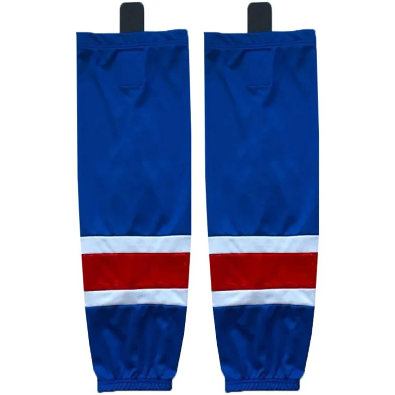 LangMao Boys Shirt Ice Hockey Socks Training Hockey Leggings Sportswear Stockings A Pair 100% Polyester Hockey Equipment Sports