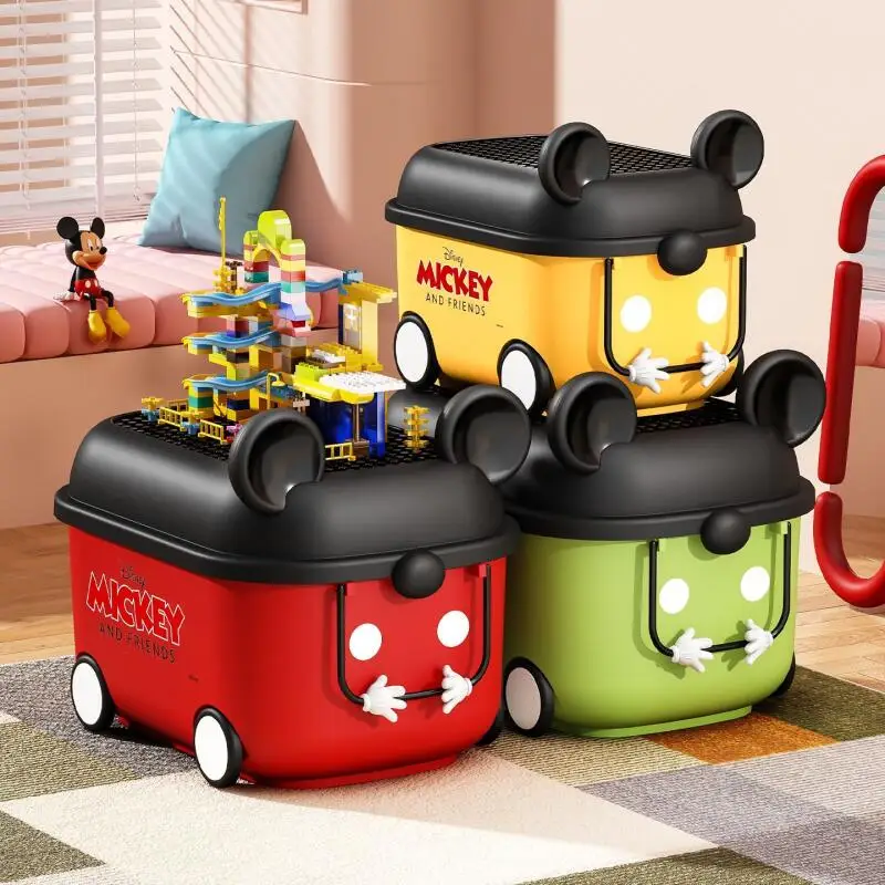 

Декоративный элемент для гостиной Disney Mickey Creativity: водонепроницаемый контейнер для закусок, милый мультяшный дизайн, многофункциональный, популярный.
