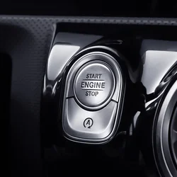 For Mercedes Benz A B CLA GLB GLA Class W177 V177 W247 C118 W118 X247 H247 AMG A35 A45 Car Engine Start Stop Button Trim Cover