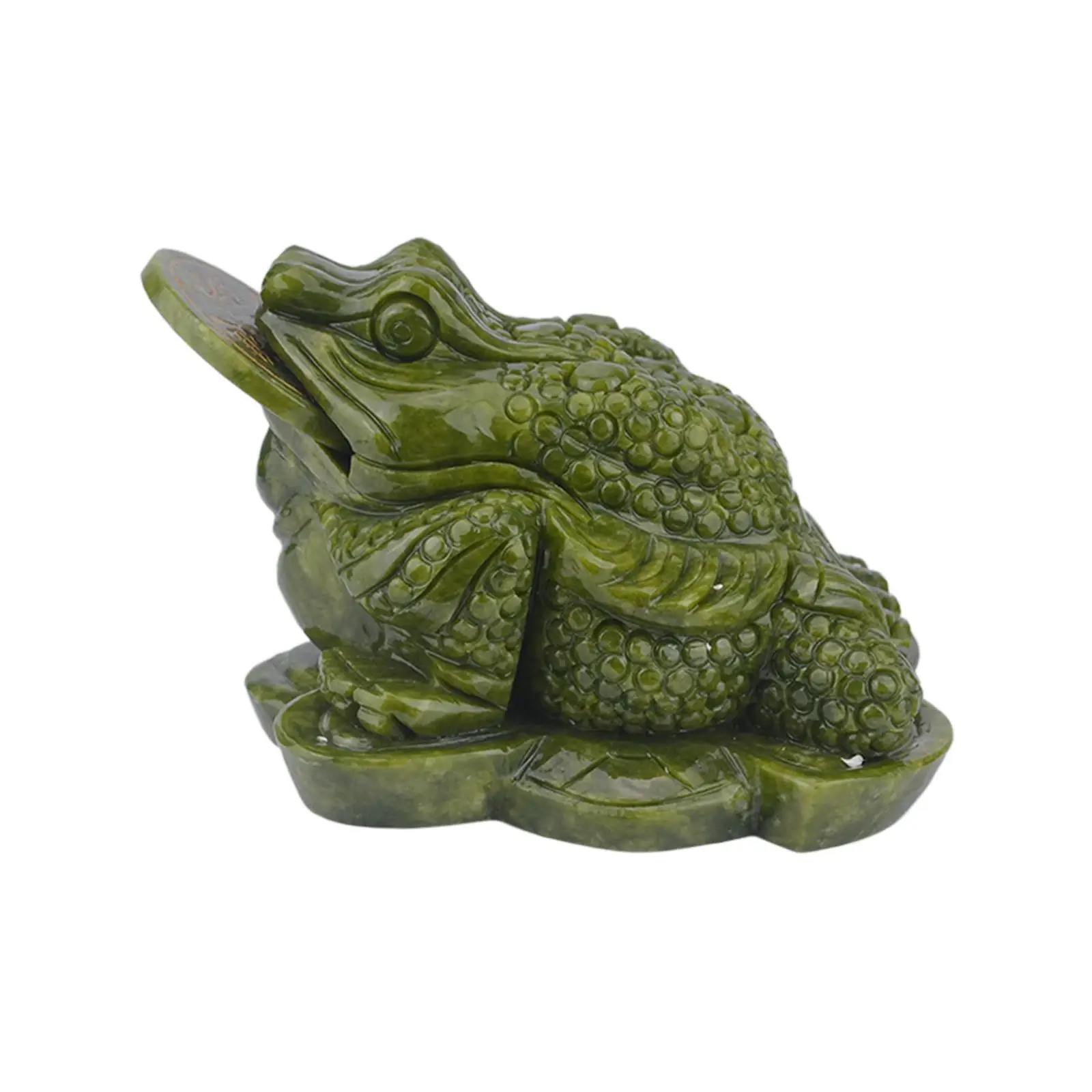 Feng Shui Ornament Good Luck and Wealth decoration Money Toad Frog Statue for Desktop Decoration