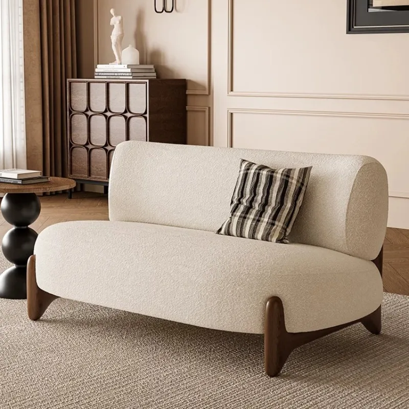 

Double Minimalist Design Living Room Sofas Classic Office Relax Luxury Sofa Living Room Couch 2 Seater Armchairs Home Furniture