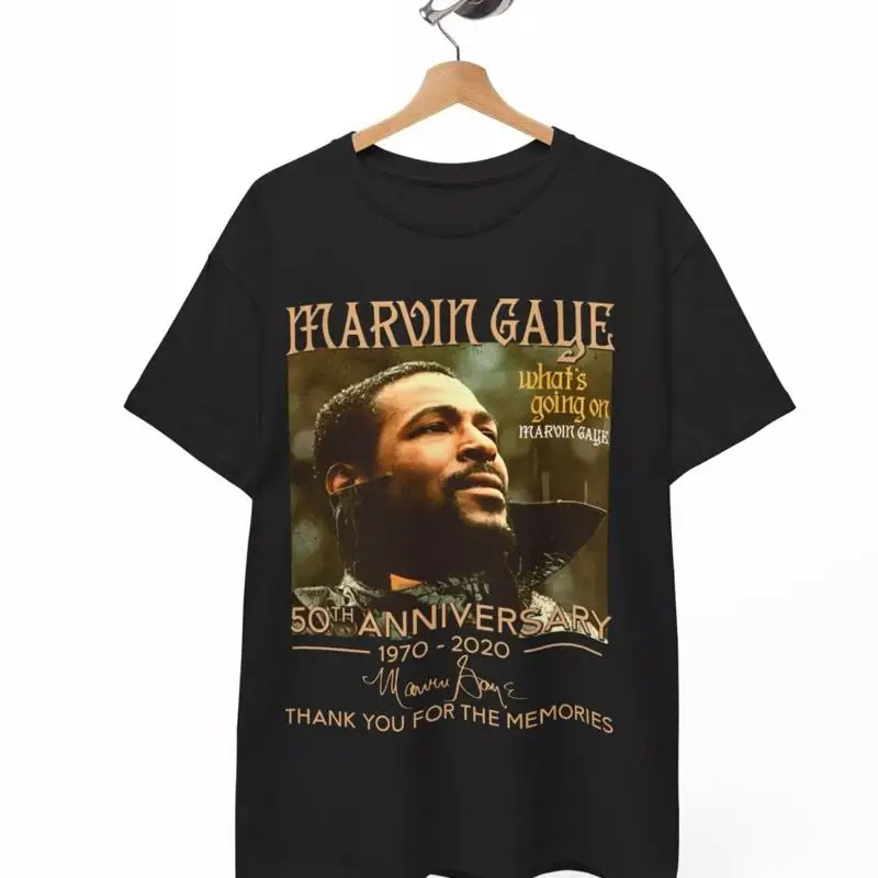 Marvin Gaye What_s Going On Anniversary Thank You For The Memories T Shirt