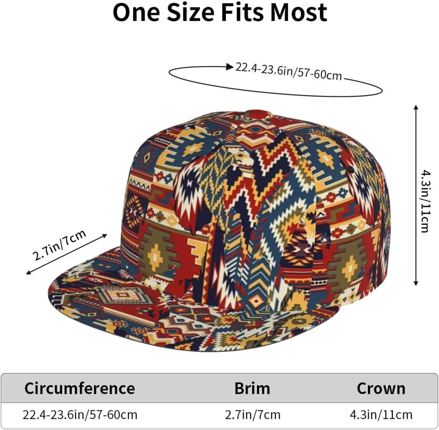 Retro Native America  Baseball Cap Hats Adjustable Trucker Hat Outdoor Sun Cap for Men Women Dad Hat