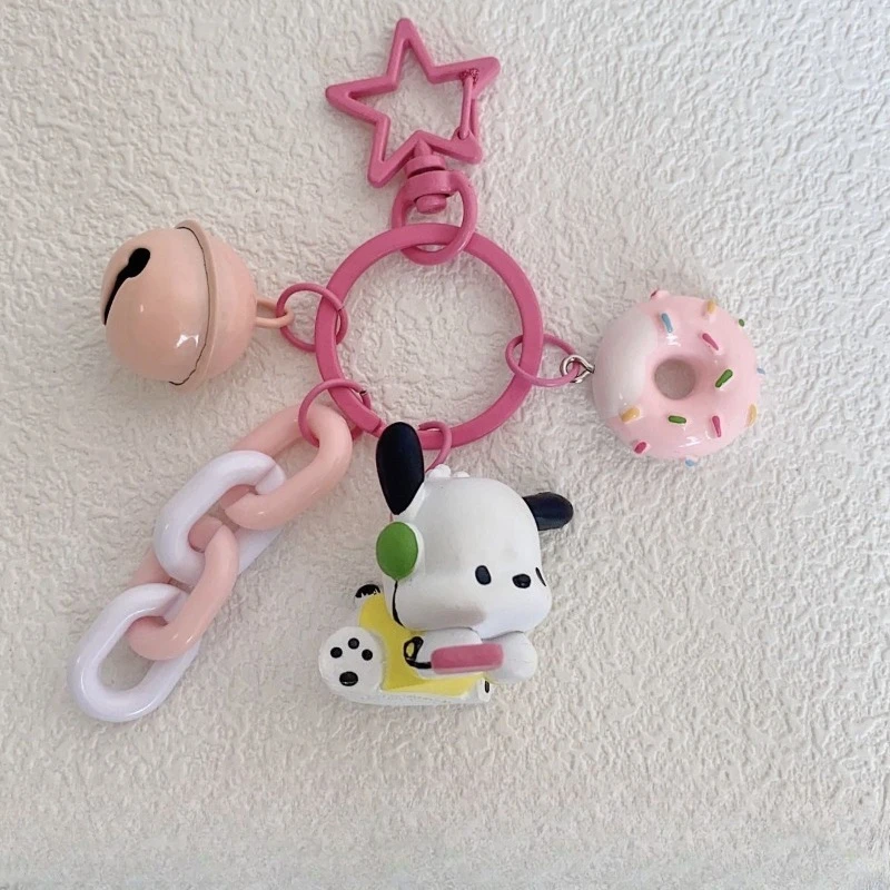 

Pochacco аниме Kawaii Sanrio Ins модный брелок-подвеска милый мультфильм домашняя сумка подвесной аксессуар подарки на день рождения игрушки