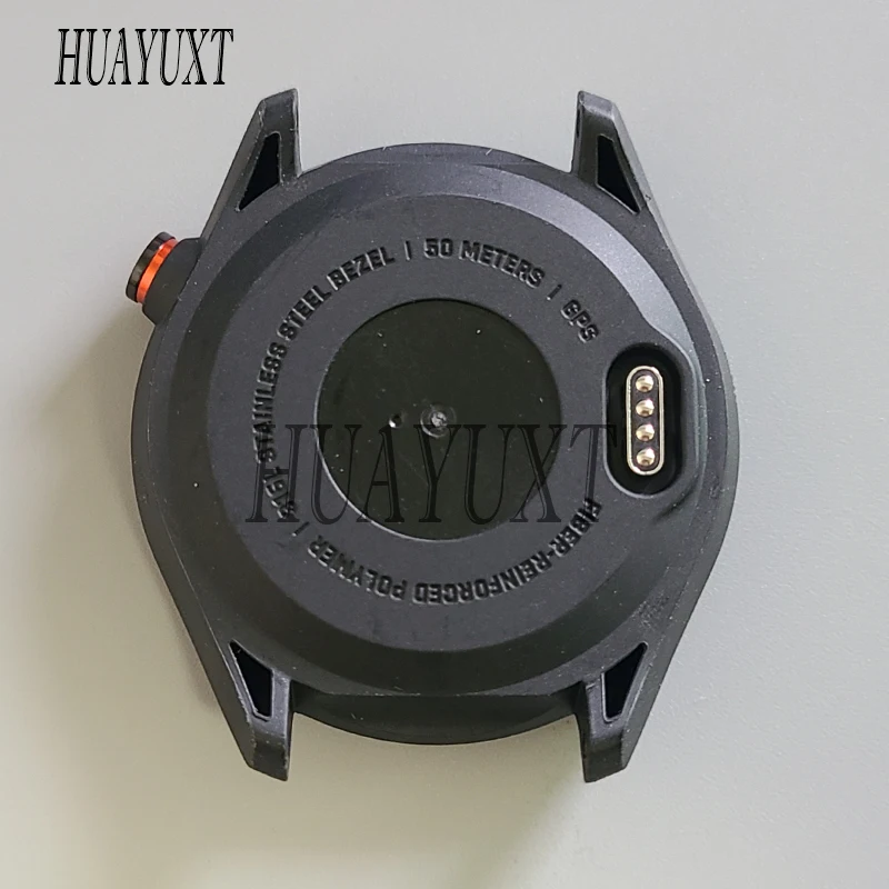 الغطاء الخلفي الأصلي بدون بطارية لساعات Garmin Approach S40 متعددة الرياضات GPS بديلة للإصلاح