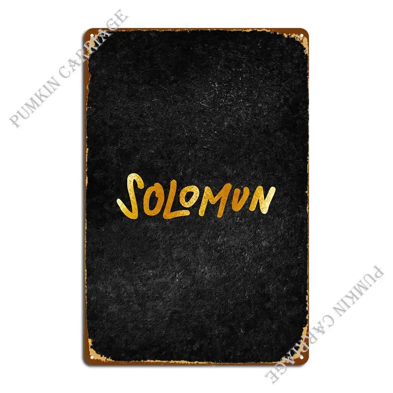 

Металлические таблички Solomun, таблички для гостиной, настенный плакат, кинотеатр, оловянный плакат